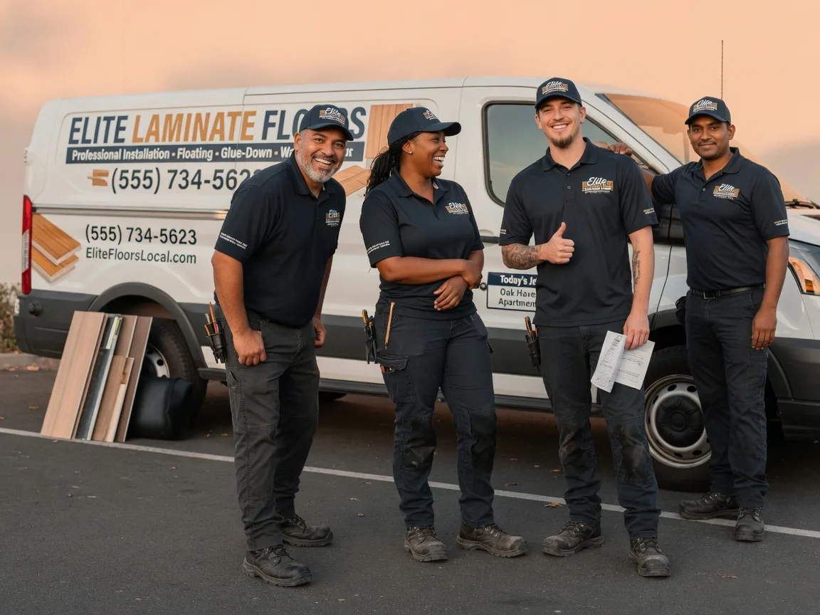 Laminate flooring installation company in Millersburg, IA